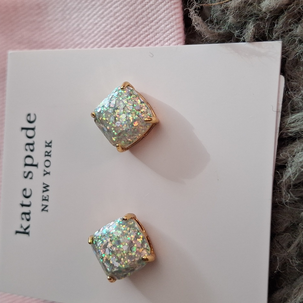 NWT Kate Spade opal earrings - Picture 2 of 6